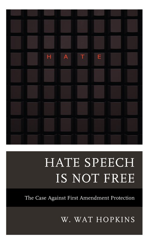 Couverture_Hate Speech Is Not Free