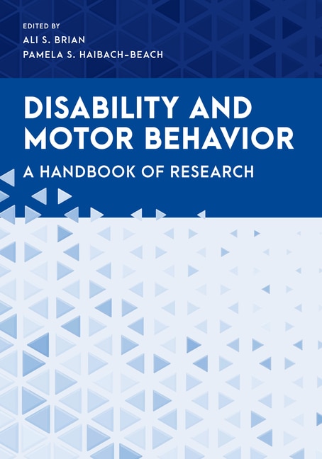 Front cover_Disability and Motor Behavior