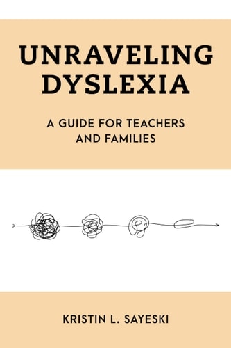 Front cover_Unraveling Dyslexia