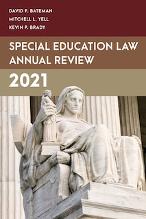 Couverture_Special Education Law Annual Review 2021