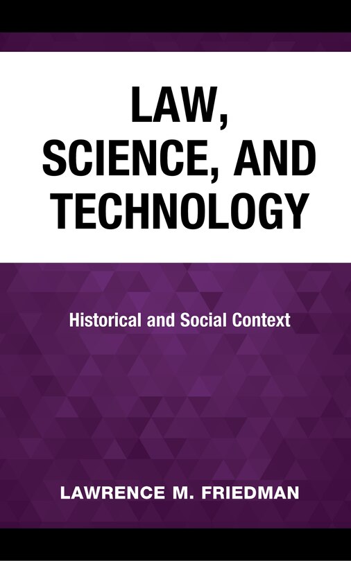 Front cover_Law, Science, and Technology