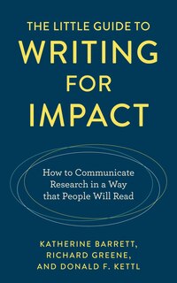 Front cover_The Little Guide to Writing for Impact