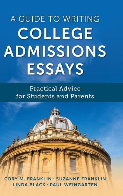 Front cover_A Guide to Writing College Admissions Essays