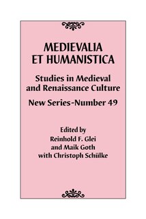 Front cover_Medievalia et Humanistica, No. 49