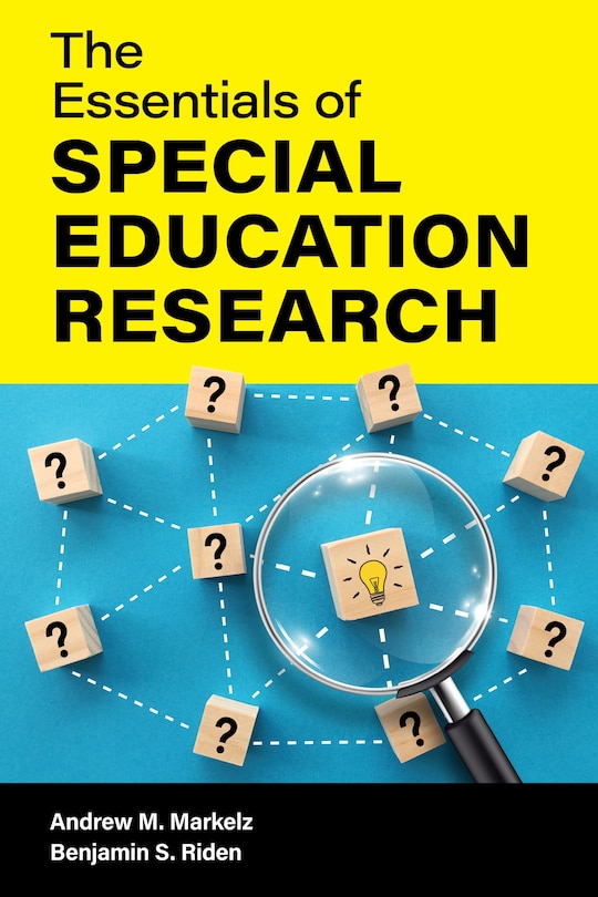 Front cover_The Essentials of Special Education Research