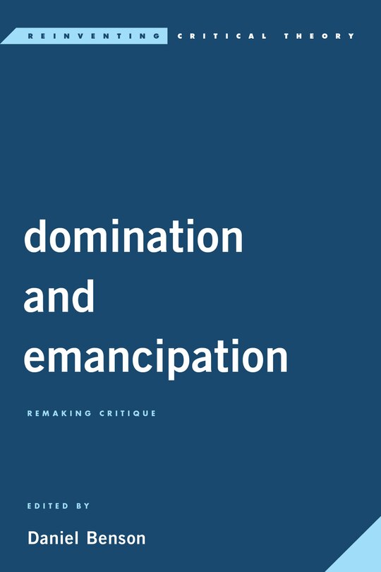 Front cover_Domination and Emancipation