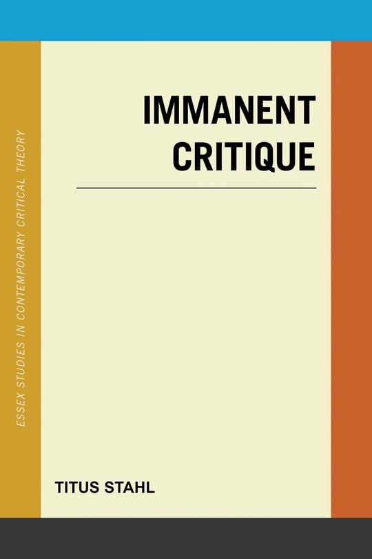 Front cover_Immanent Critique