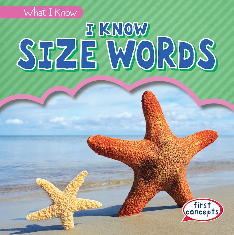Couverture_I Know Size Words