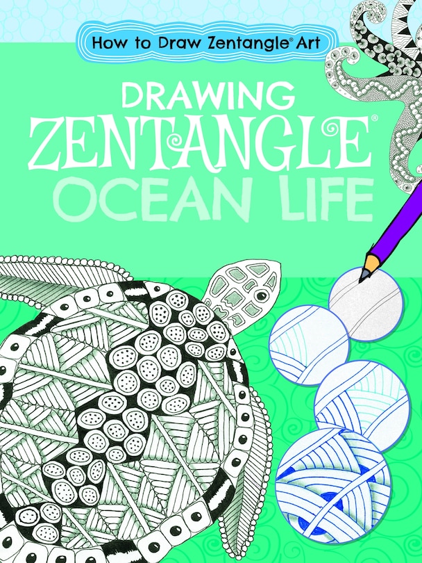 Front cover_Drawing Zentangle(r) Ocean Life