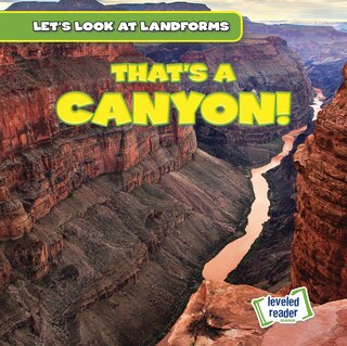Front cover_That's a Canyon!