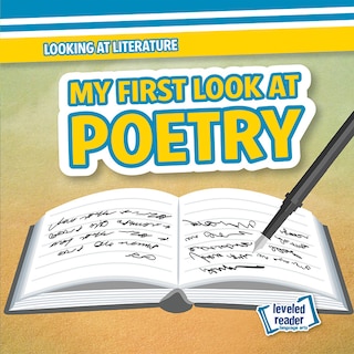 Front cover_My First Look at Poetry