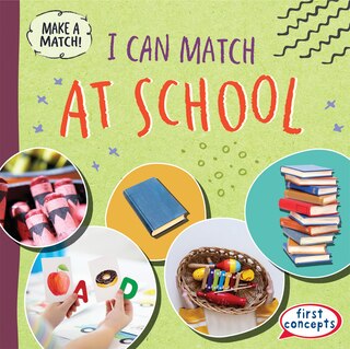 Front cover_I Can Match at School