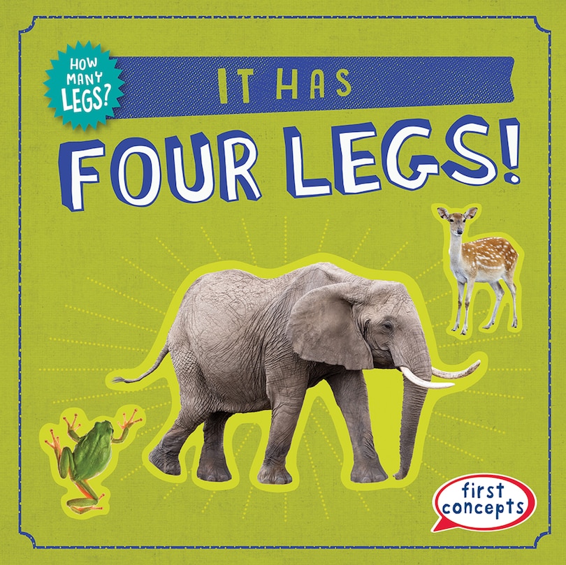 Front cover_It Has Four Legs!