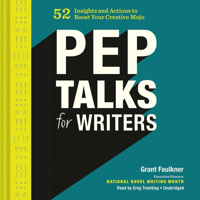 Front cover_Pep Talks For Writers