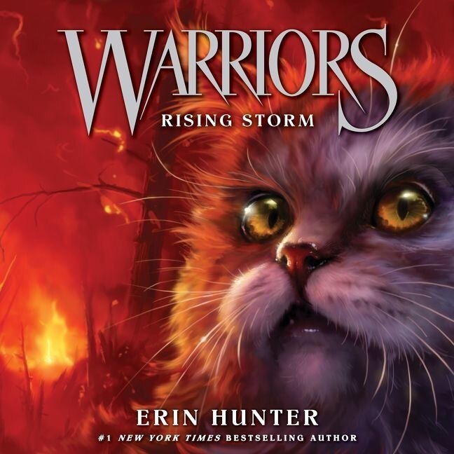 Couverture_Warriors #4: Rising Storm Lib/E