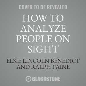 Front cover_How To Analyze People On Sight Through The Science Of Human Analysis
