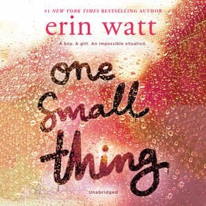 Couverture_One Small Thing