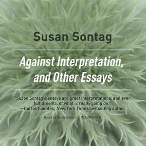 Couverture_Against Interpretation, And Other Essays