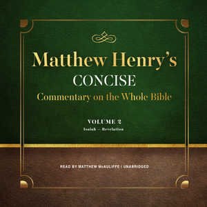 Front cover_Matthew Henry’s Concise Commentary on the Whole Bible, Vol. 2