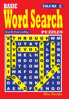 Front cover_BASIC Word Search Puzzles, Vol. 2