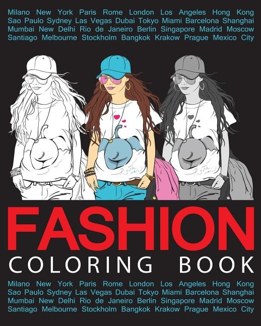 Front cover_FASHION COLORING BOOK - Vol.1
