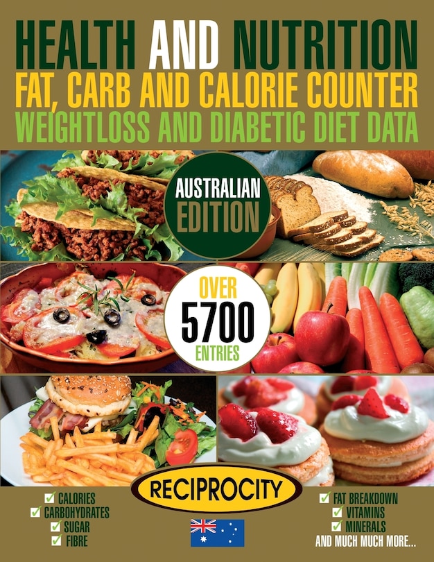 Couverture_Health & Nutrition Fat, Carb & Calorie Counter, Weightloss & Diabetic Diet Data