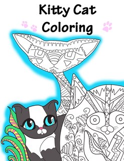 Front cover_Kitty Cat Coloring Book