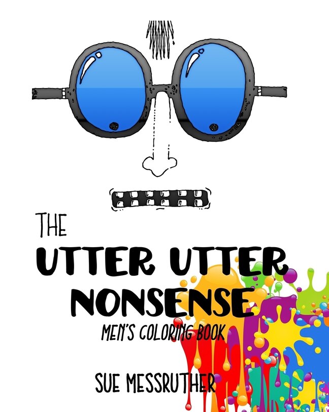 Couverture_The Utter Utter Nonsense Men's Coloring Book