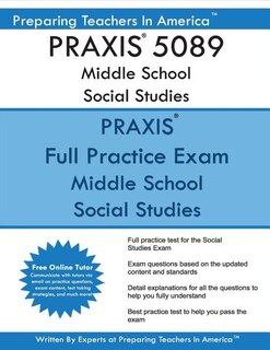 Front cover_Praxis 5089 Middle School Social Studies