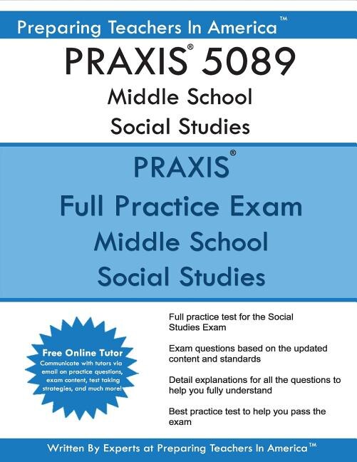 Front cover_Praxis 5089 Middle School Social Studies