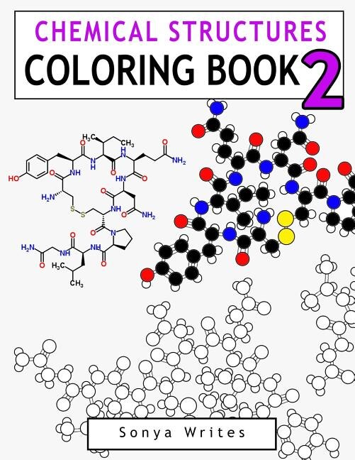 Front cover_Chemical Structures Coloring Book 2