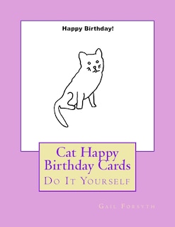 Front cover_Cat Happy Birthday Cards