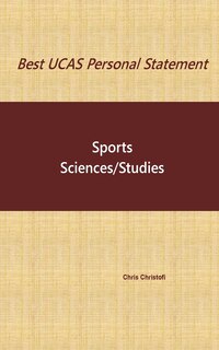 Couverture_Best UCAS Personal Statement