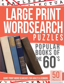 Front cover_Large Print Wordsearches Puzzles Popular Books of the 60s