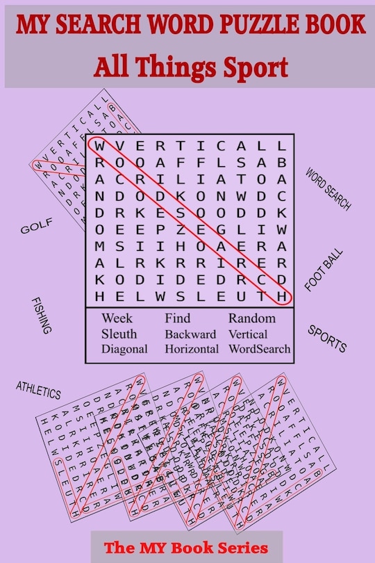 My Search Word Puzzle Book: All Things Sport