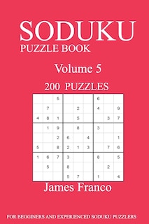 Sudoku Puzzle Book: 200 Puzzles-volume 5