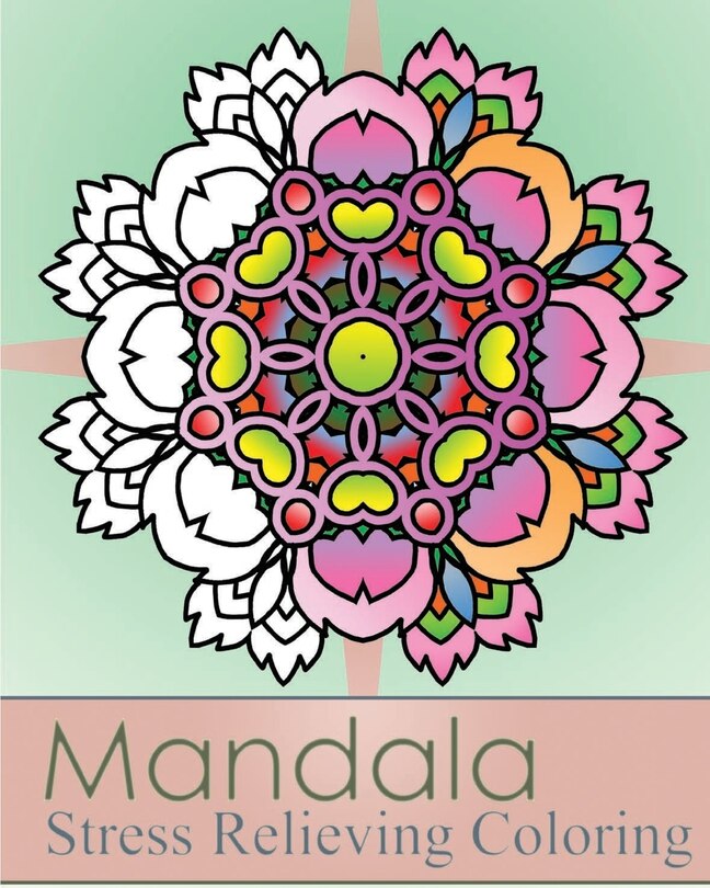 Couverture_Mandala Stress Relieving Coloring