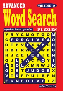 Front cover_ADVANCED Word Search Puzzles. Vol. 2