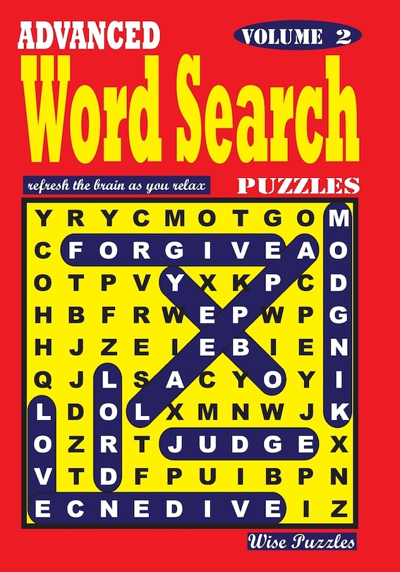 Front cover_ADVANCED Word Search Puzzles. Vol. 2