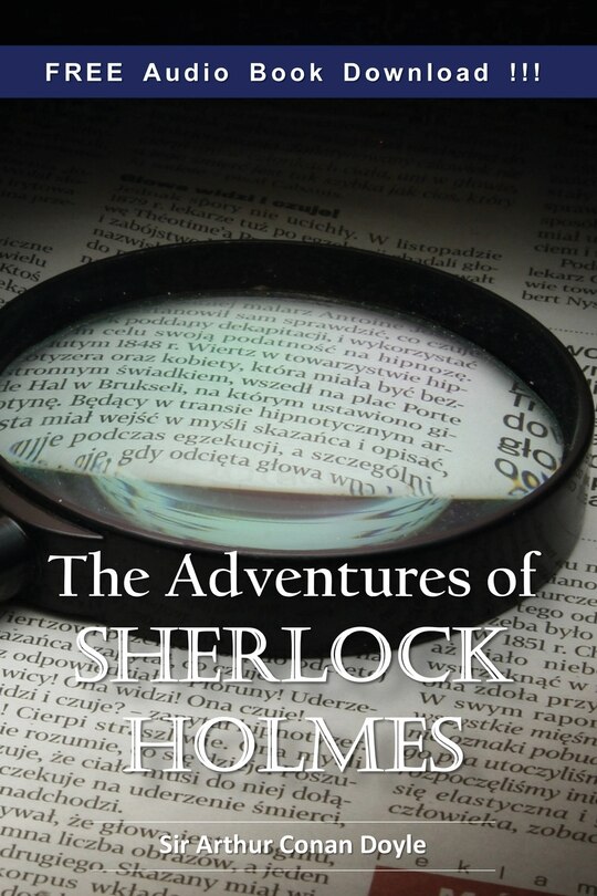 Front cover_The Adventures of Sherlock Holmes (Include Audiobook)