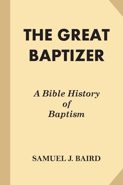 Front cover_The Great Baptizer