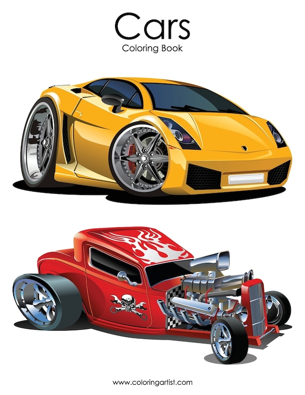 Front cover_Cars Coloring Book 1