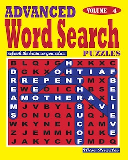 Couverture_ADVANCED Word Search Puzzles. Vol. 4