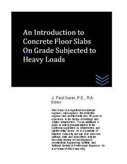 Front cover_An Introduction to Concrete Floor Slabs On Grade Subjected to Heavy Loads