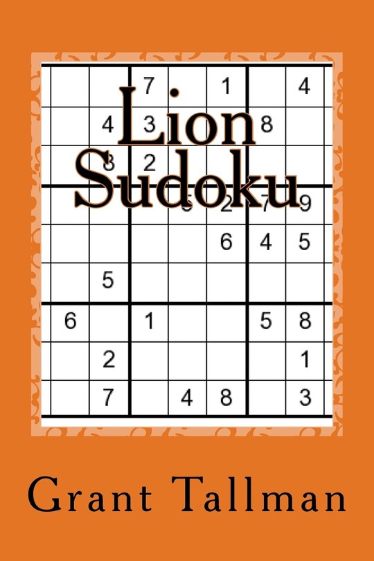 Couverture_Lion Sudoku