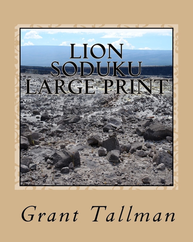 Front cover_Lion Soduku Large Print