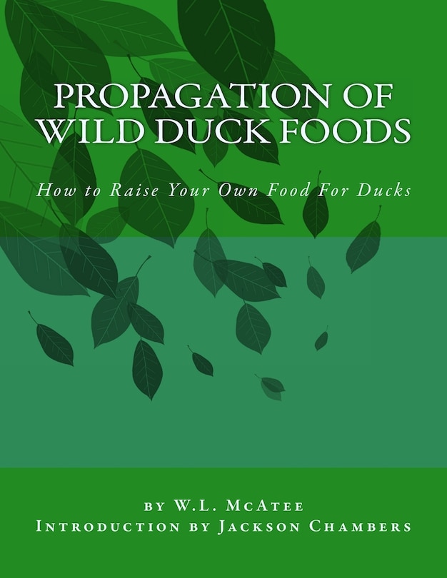 Couverture_Propagation of Wild Duck Foods