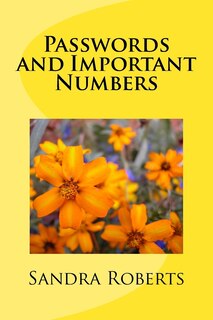 Couverture_Passwords and Important Numbers