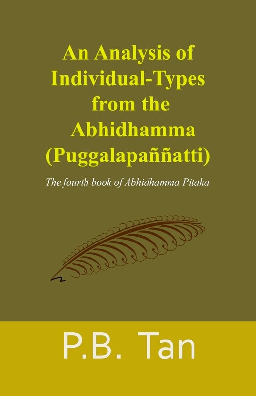 Front cover_An Analysis of Individual-Types from the Abhidhamma