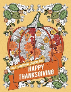 Front cover_Adult Thanksgiving Coloring Book